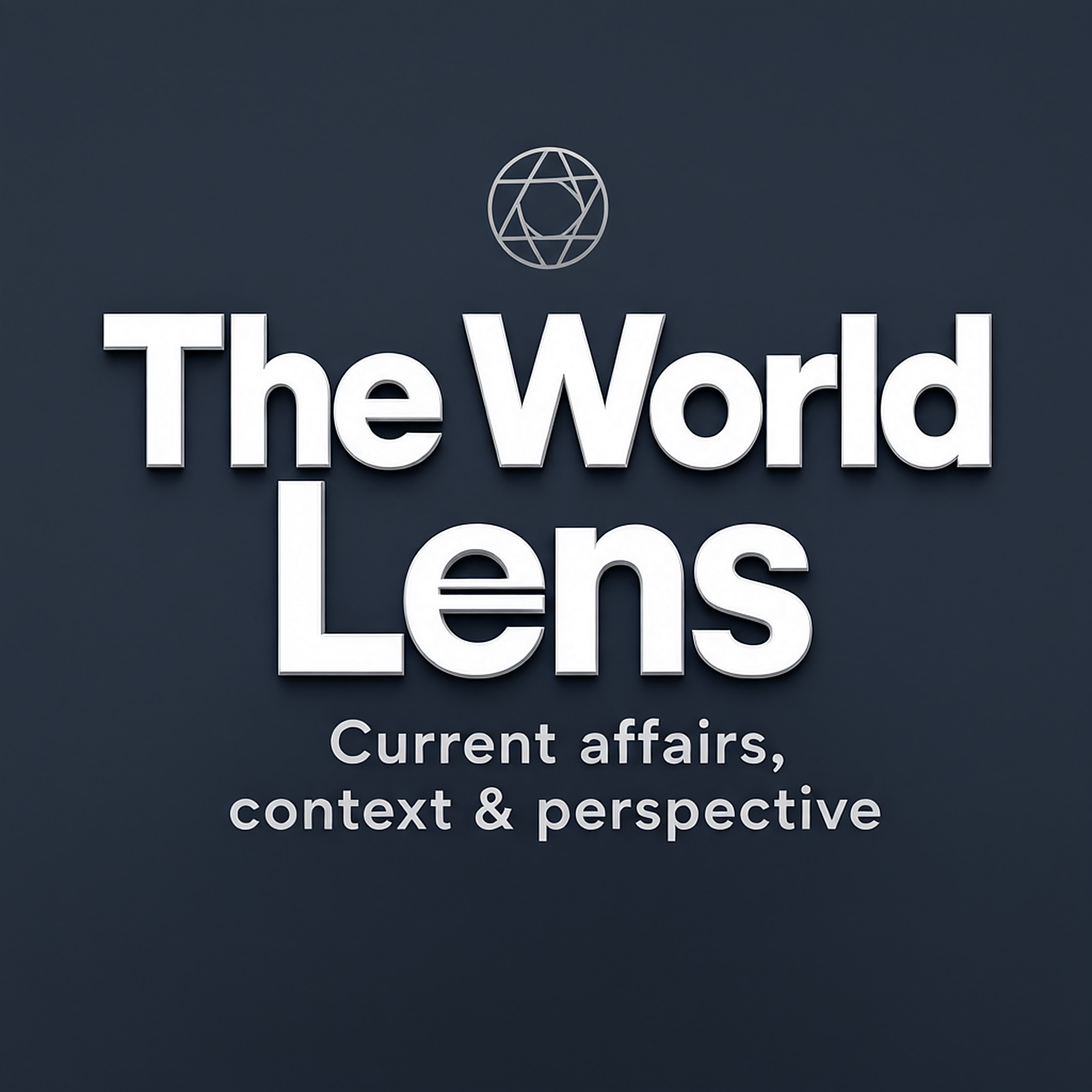 The World Lens: Current affairs, context & perspective podcast artwork